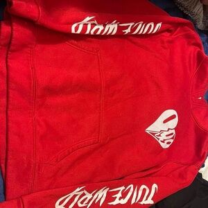 JuiceWRLD Hoodie Red and White